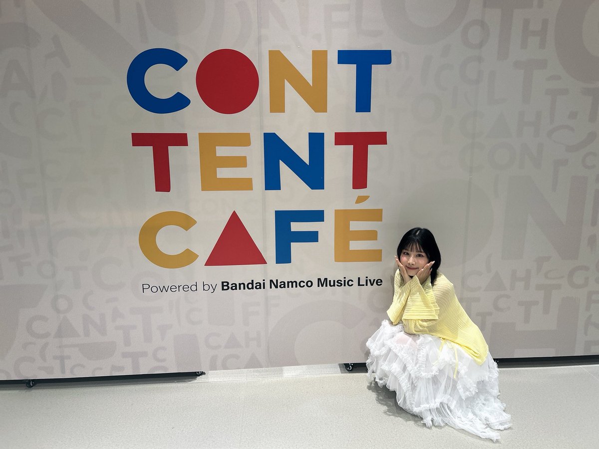 MisakiNakoSTAFF's tweet photo. CONTENT CAFE powered by Bandai Namco Music Live

Thank you so much for coming Opening Event!
We look forward to seeing you again.

Please come visit at CONTENT CAFE!

Let’s meet again in Hong Kong on September 13! https://t.co/ZPZxAtWQ4N