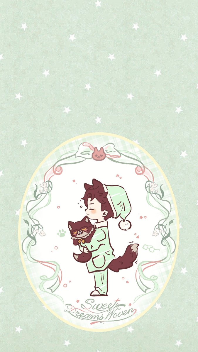 YiZhan_05's tweet photo. I got another one for Valko💚 Thank you so much for this wonderful artwork sis @tinytaiyaki🐺 https://t.co/WBKLwGa80C