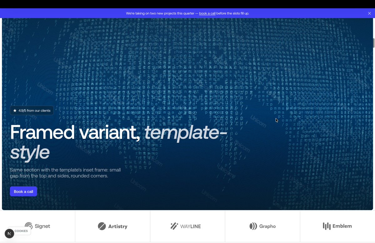 maxmiskow's tweet photo. working on the new pace labs website, what you think? https://t.co/xEHOPkVVFV