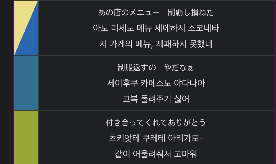 jabji_0's tweet photo. 문 라이트 디스코 이 부분 진짜 너무 슬퍼서
이 가사 나오면 그냥 눈물을 참을 수가 없음 https://t.co/feNx39U7RZ