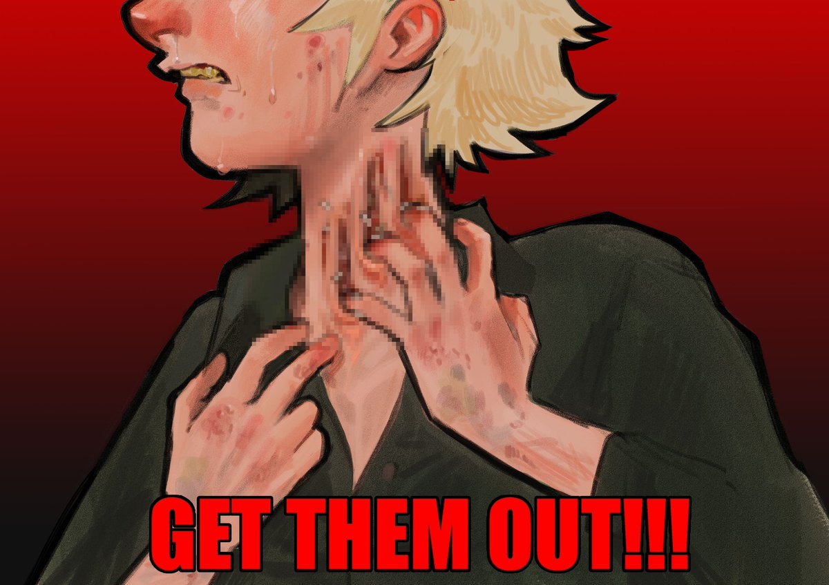 hardtekkheretic's tweet photo. i can feel them crawl under my skin!!!!!!!!!!!!! https://t.co/9zWTCihZWn