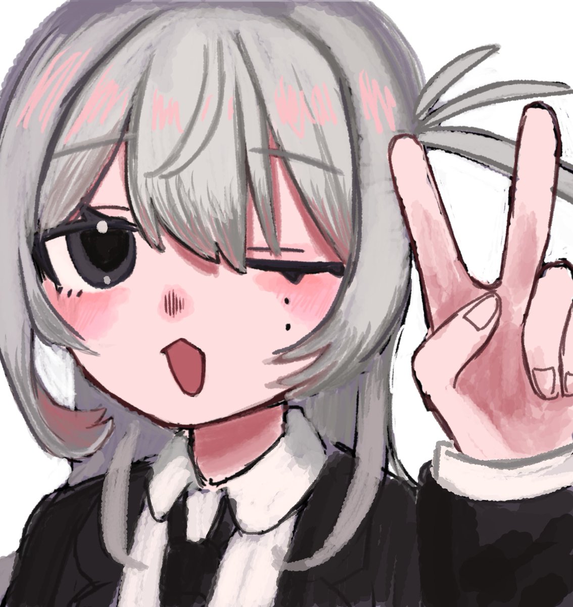 Surumeruti's tweet photo. クレヨンぽくなってかわいい
 #描いてはる    #イラスト https://t.co/DTzqBeZNpf