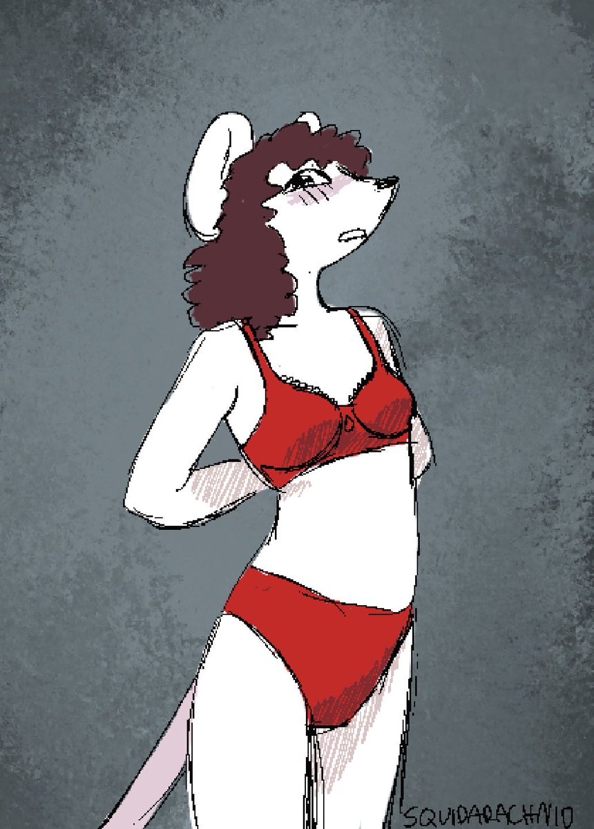 squidarachnid's tweet photo. wearing red https://t.co/5emadBUv1g