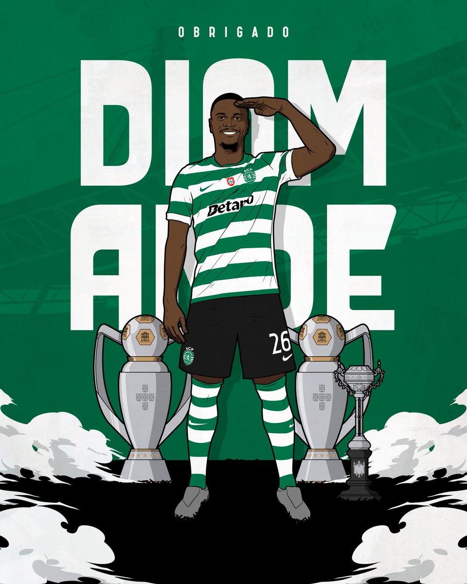 SportingCP's tweet photo. Quatro épocas de Leão ao peito, marcadas por entrega e conquistas 🟢⚪ https://t.co/48jRKJWT51
