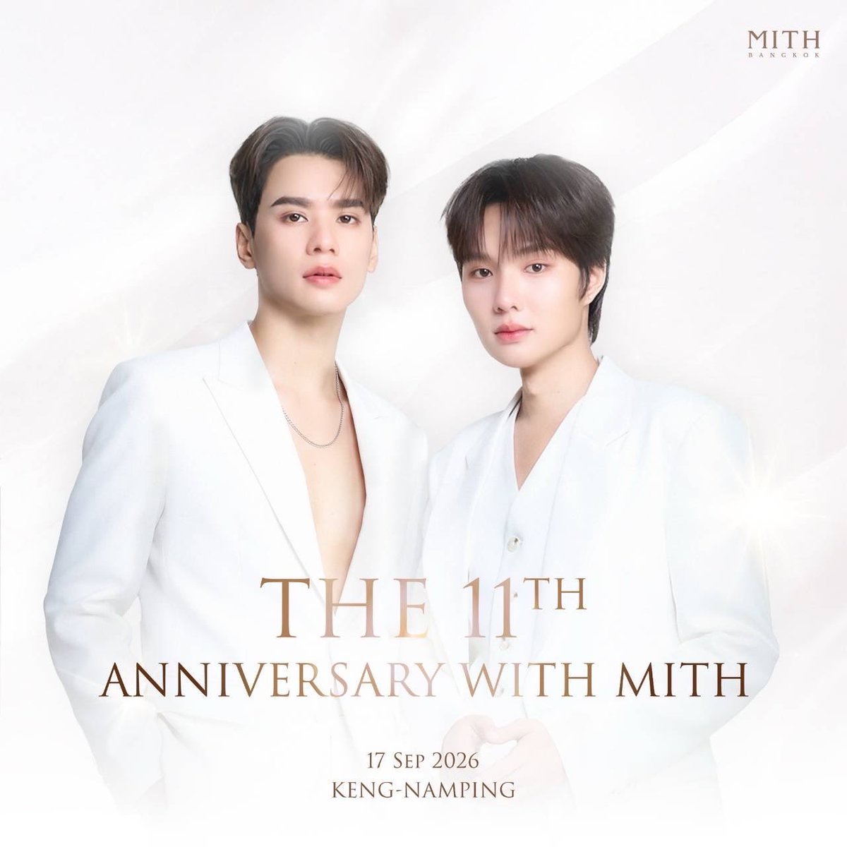 harit_keng's tweet photo. พร้อมยังครับ…

✨ครบรอบ 11 ปี @mithbangkok มีกิจกรรมสุดพิเศษ 
มาเจอกับเก่งน้ำปิง ที่งาน #The11thAnniversaryWithMITH
วันที่ 17 กันยายน 69  ลานลิฟท์แก้ว CentralWorld 

ดูรายละเอียดเพิ่มเติมกิจกรรมได้ที่ FB: MITH แล้วพบกันครับ🦆🐰

#MITH #MITHBANGKOK #MITHxKengNamping #KengNamping https://t.co/SJgMfQ750W