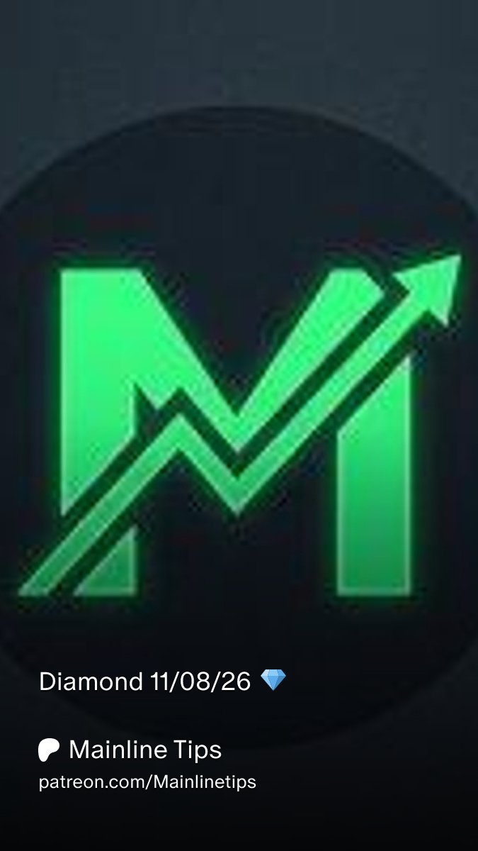 mainlinetips's tweet photo. 💎 LIVE https://t.co/ofll9OVNj4 https://t.co/SSqp4kXR0A