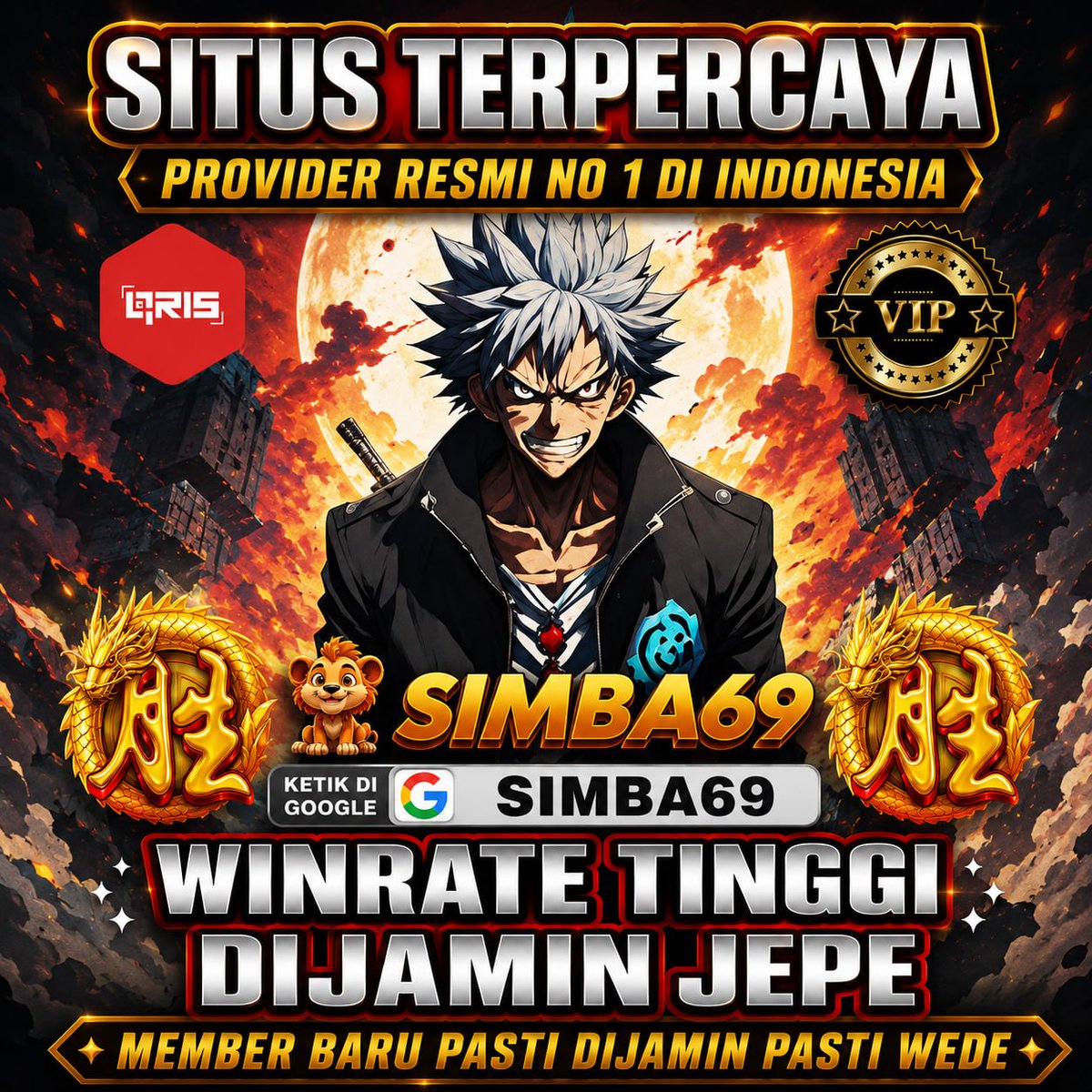 thiwtle's tweet photo. 🌇 SIMBA69 TEMPAT MAIN AMAN FAVORIT #slotonline #slotgacor #slotviral
LINK DAFTAR: https://t.co/jBwD9hiQcf 
🚀 TEMAN SETIA SLOT GACOR HARI INI 
🚀 Pola Seru Pragmatic &amp; PG Soft 
🚀 Pantau RTP:Olympus, Mahjong Ways, Starlight Princess 
🚀 Waktu Santai Jadi Mudah Jackpot
#zonauang https://t.co/kaX57S9arD