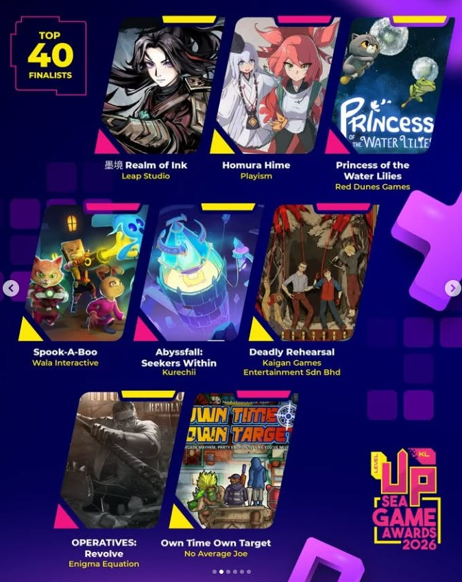 lexiliagames's tweet photo. <ご広告>
『Holo ADV』が、東南アジアゲームアワード2026のTop 40ファイナリストに選ばれました！めっちゃ嬉しい！
でも……中国、日本、韓国のもノミネートされてる！？
えええええ！？レベル高すぎる……。
『Realm of Ink』とか『炎姫（Homura Hime）』とか……マジでやばい……。 https://t.co/C5W0TahQ25