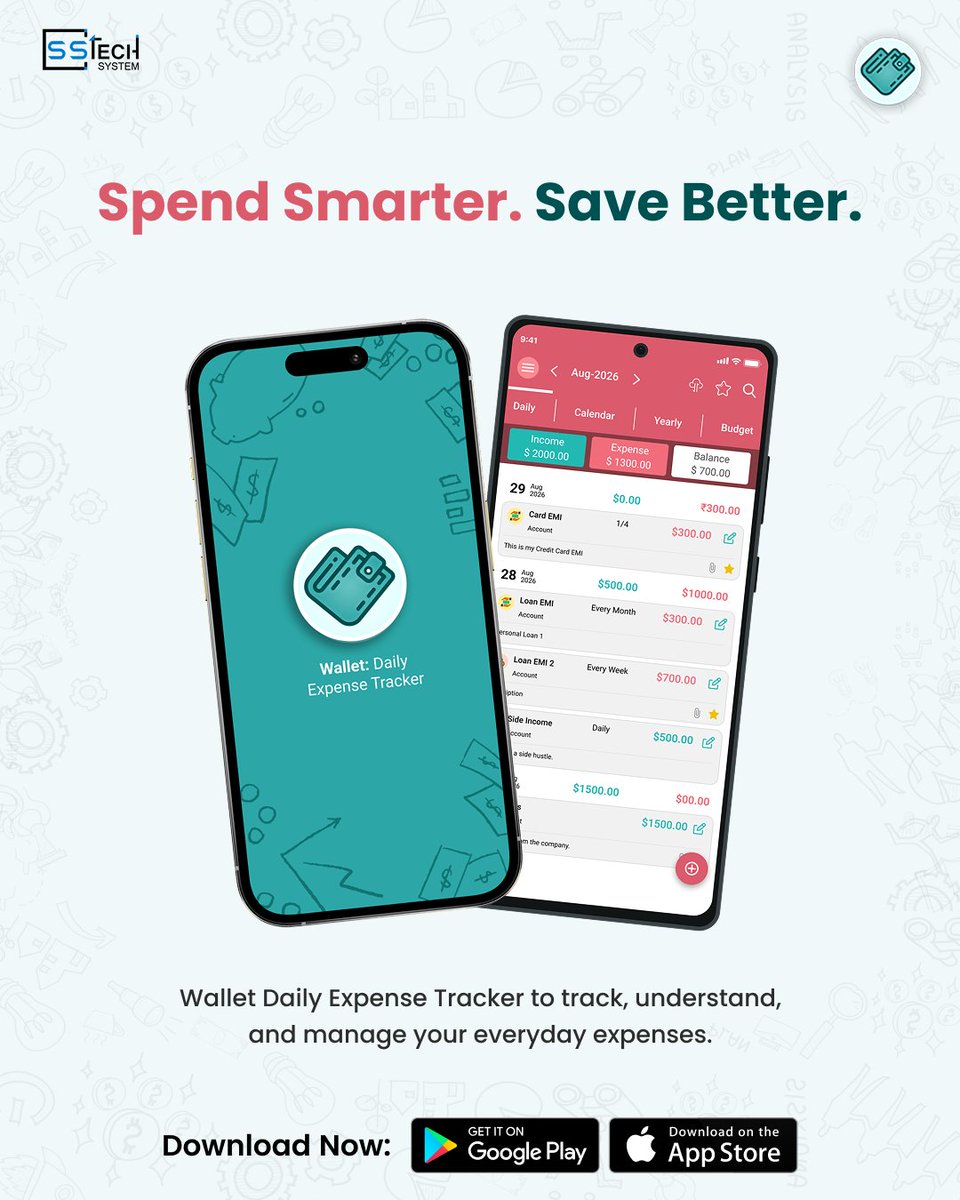 walletbysstech's tweet photo. Spend Smarter. Save Better. ๐ฐ
๐๐ผ๐๐ป๐น๐ผ๐ฎ๐ฑ ๐ก๐ผ๐
๐ถ๐ข๐ฆ: https://t.co/Lv792Jv2qY
๐๐ป๐ฑ๐ฟ๐ผ๐ถ๐ฑ: https://t.co/CXWlYqUepT
#WalletApp #MoneyManager #DailyExpenseTracker #ExpenseTracker #PersonalFinance #Budgeting #SpendSmarter #SaveBetter https://t.co/muNBsxpwRV