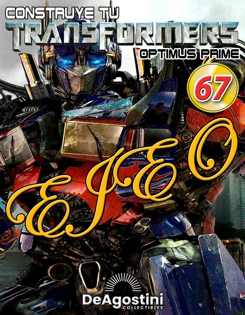 distribuidoejeo's tweet photo. Ya tenemos a la venta el nuevo fascículo de la colección de "Construye tu Transformers de Optimus Prime"
De $379 queda en $340
Fecha límite para recoger su producto, Sábado 15 de Agosto de 2026
#DistribuidoraEjeo #Planetadeagostini #transformers #optimus #prime #autobots #robo https://t.co/TBPIVNaGyG