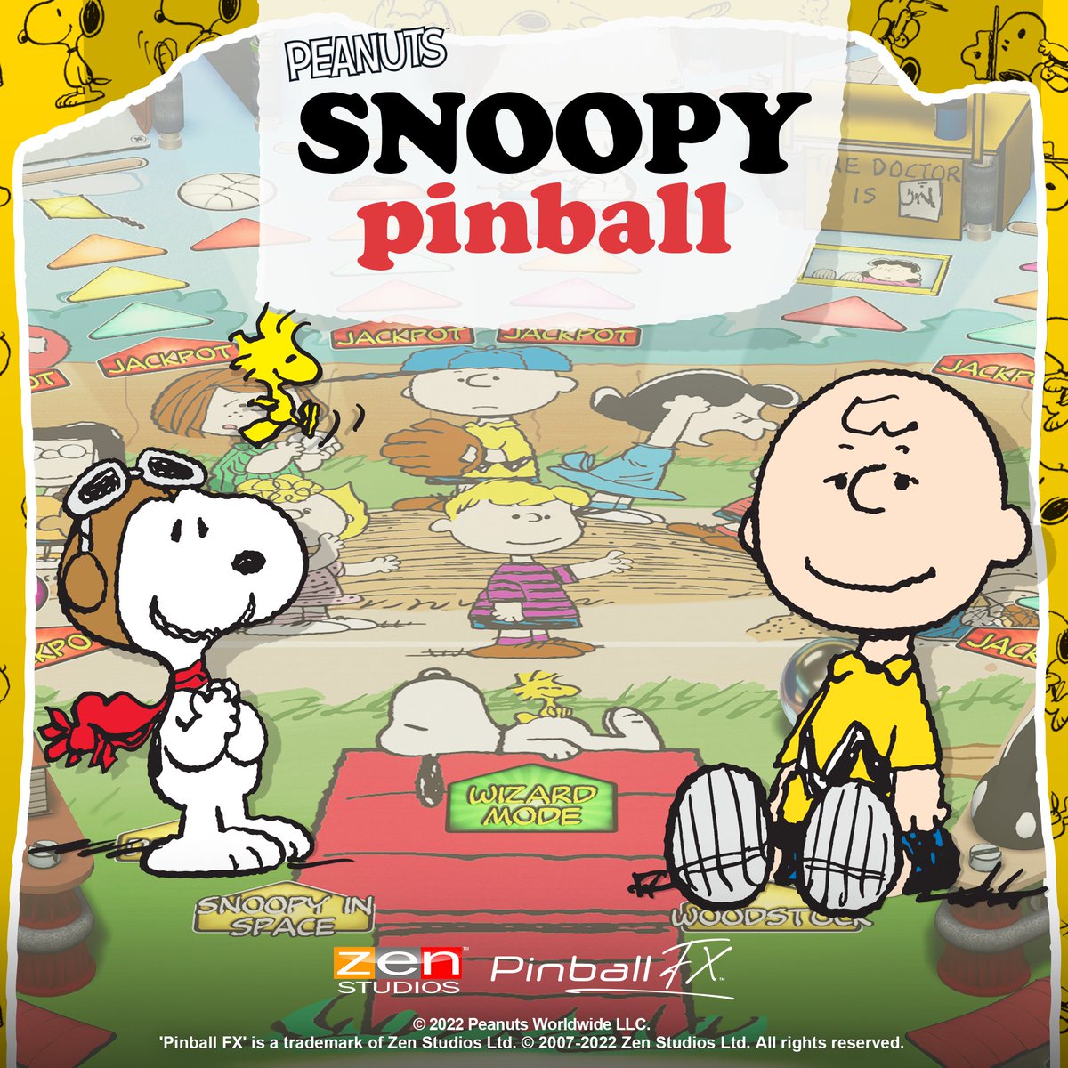 PinballFX's tweet photo. ✨The Steam Weekly Sale is live!✨

Save 33% on Peanuts' Snoopy Pinball and 40% on the Secrets &amp; Shadows Pack. Expand your Pinball FX library now!⭐

👉 https://t.co/uvDP0HhRc4

#Pinball #PinballFX https://t.co/UyygmFExxw