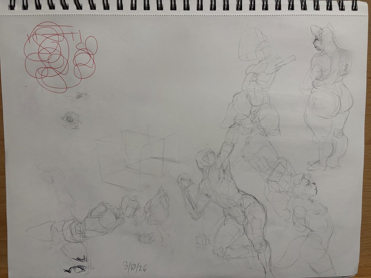 IntangibleYearn's tweet photo. My latest doodles. First page was meant to have a bit more of a thematic order but I got lost in the gesture. https://t.co/ObRaoI3PIm