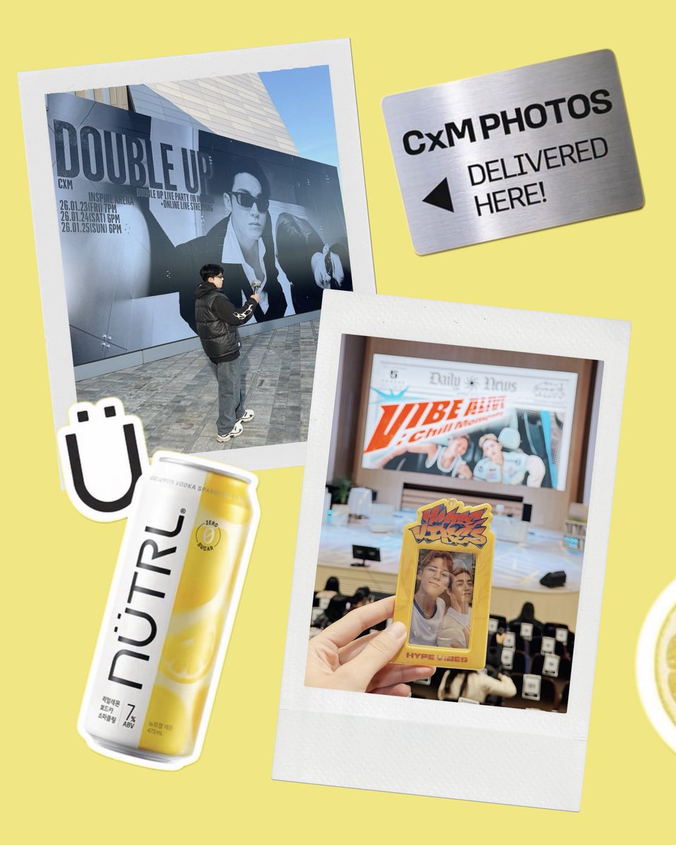 ir9yu's tweet photo. CXM과 함께라면 평범한 순간도 특별해졌습니다 ✨🍋 언제나 나를 웃게 해줘서 고마워요💛 #smileupforyou @nutrl_official 

#뉴트럴보드카하이볼 #뉴트럴 #CXM https://t.co/PLJWLxCIHI