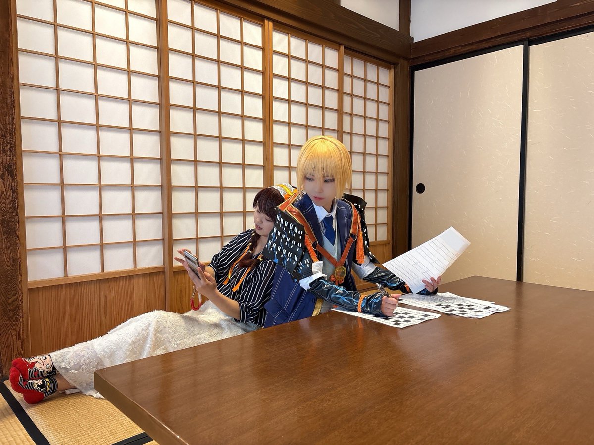 _remo_63's tweet photo. #れも本丸さにわ会

『休憩なだけでサボりじゃないもん』

まんば ゆつきさん @yutsuki_m 
📸 くろあちゃん @_83369_ https://t.co/sYDTMpYW2v