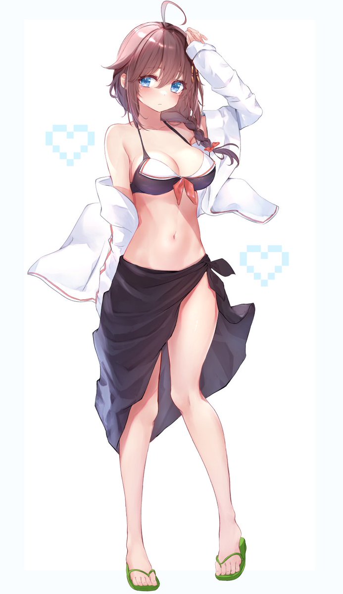 ruru_illust's tweet photo. 時雨ー️🩵 https://t.co/wiMH6Hu6BY