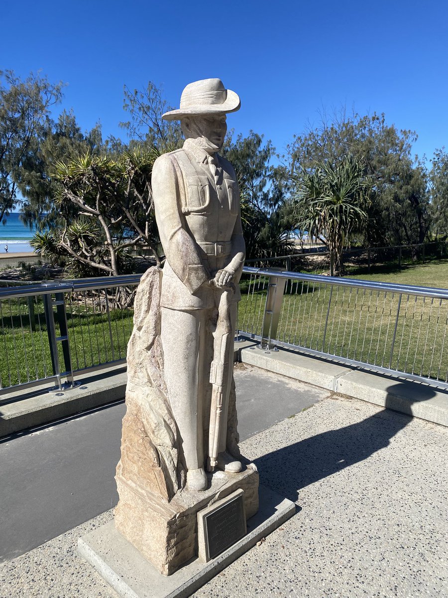 ausfirstpatriot's tweet photo. Maybe I’m reading into it too much …. 
But I find it really odd that this statue depicting an Australian Vietnam veteran looks strikingly Vietnamese or at least more broadly Asian…. 

If this is intentional there is an unacceptable ulterior motive behind it, and if it is coincidental then more care has to be taken by artists to not have any potential confusion occur
