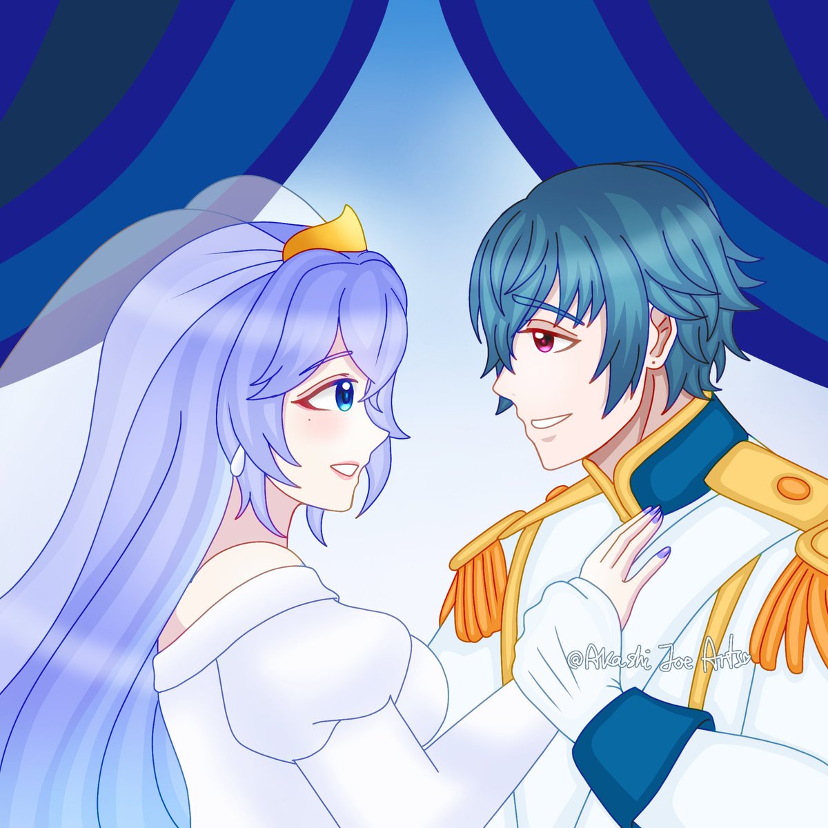 AkashiLoo's tweet photo. More Anchorfish The Little Mermaid au.

Brant Found it Cantarella on the beach.

Kiss the Girls.

Happily Ever After.

#wuwa #wutheringwaves #brant #cantarella #anchorfish #fanart https://t.co/UtFamiaOcy