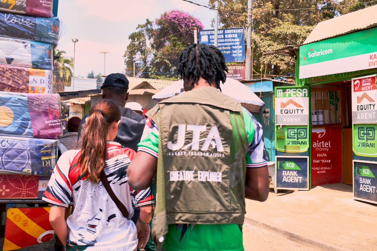 cfkafrica's tweet photo. We welcomed The Journey Through Africa team to #CFKAfrica for an immersive visit. The team toured our facilities to learn about our integrated approach to public health and youth empowerment. Thank you, Melanie, for your time with the #Kibera community! #PowerfulPartnerships https://t.co/6jCAL7u6Yk