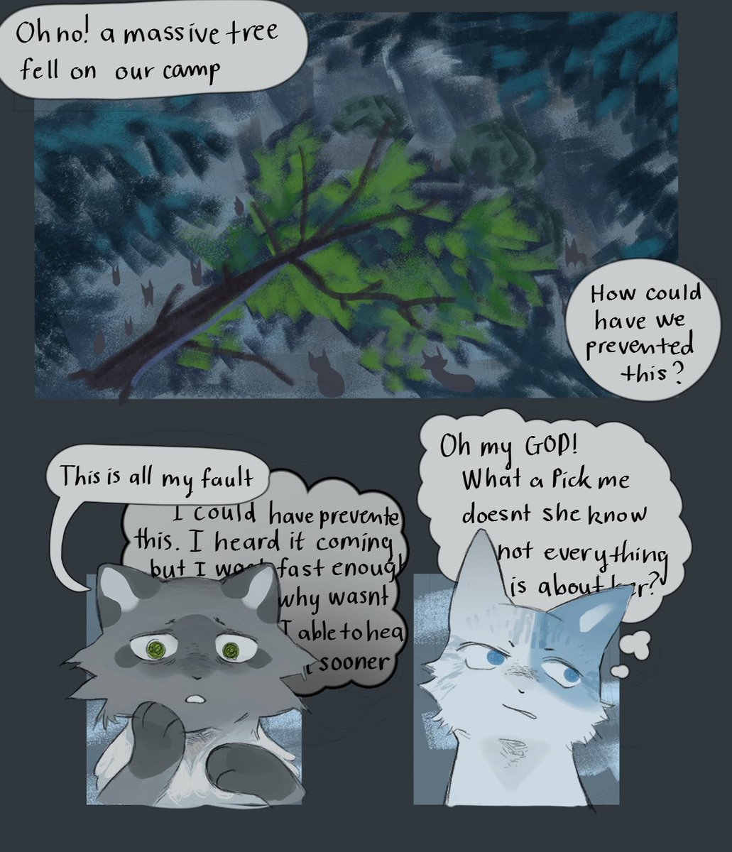 Bonbortt's tweet photo. plain silly #warriorcats https://t.co/AD7aknjgxJ