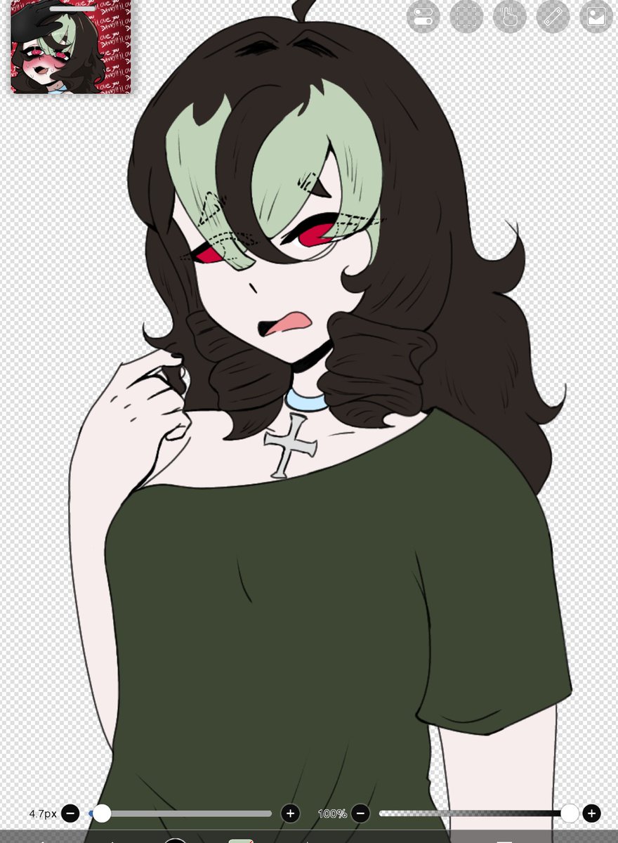 WeirdoMoth's tweet photo. Oh she's telling us something
#wip #art #artmoots #oc https://t.co/l7fqqEgUY5