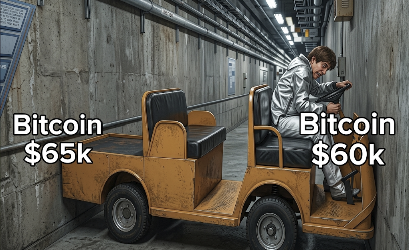 Poloniex's tweet photo. Locked in a tight range. 🎯

Will $BTC break UP or DOWN? This Austin Powers moment needs to end soon. 🍿👀 https://t.co/G6R2Lkrps1