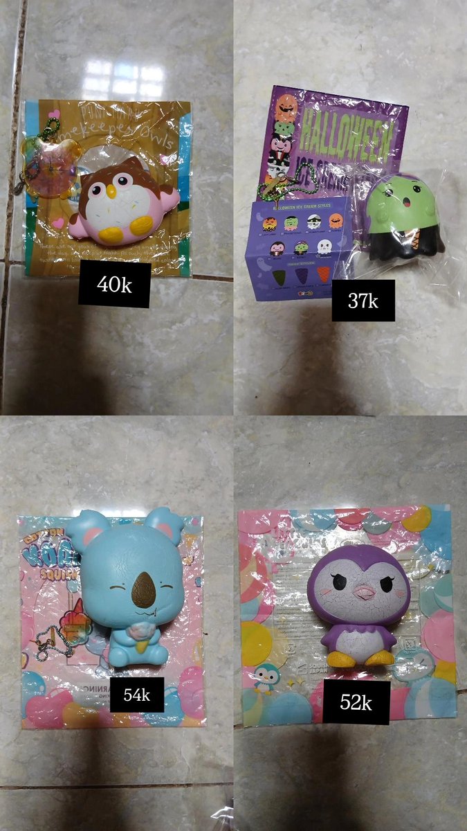 nucleophills's tweet photo. UPDATE WTS PRELOVED SQUISHY LICENSED (turun harga)
Squishy ibloom &amp; punimaru.
Semua squishy yang dijual ada defect karena dari koleksi pribadi (harga jadi lebih murah).
Detail condi DM
Co via oren (bisa splitpay*)
*harga di foto sebelum admin
#wts #zonauang #zonajajan https://t.co/aRlJCP0Phr
