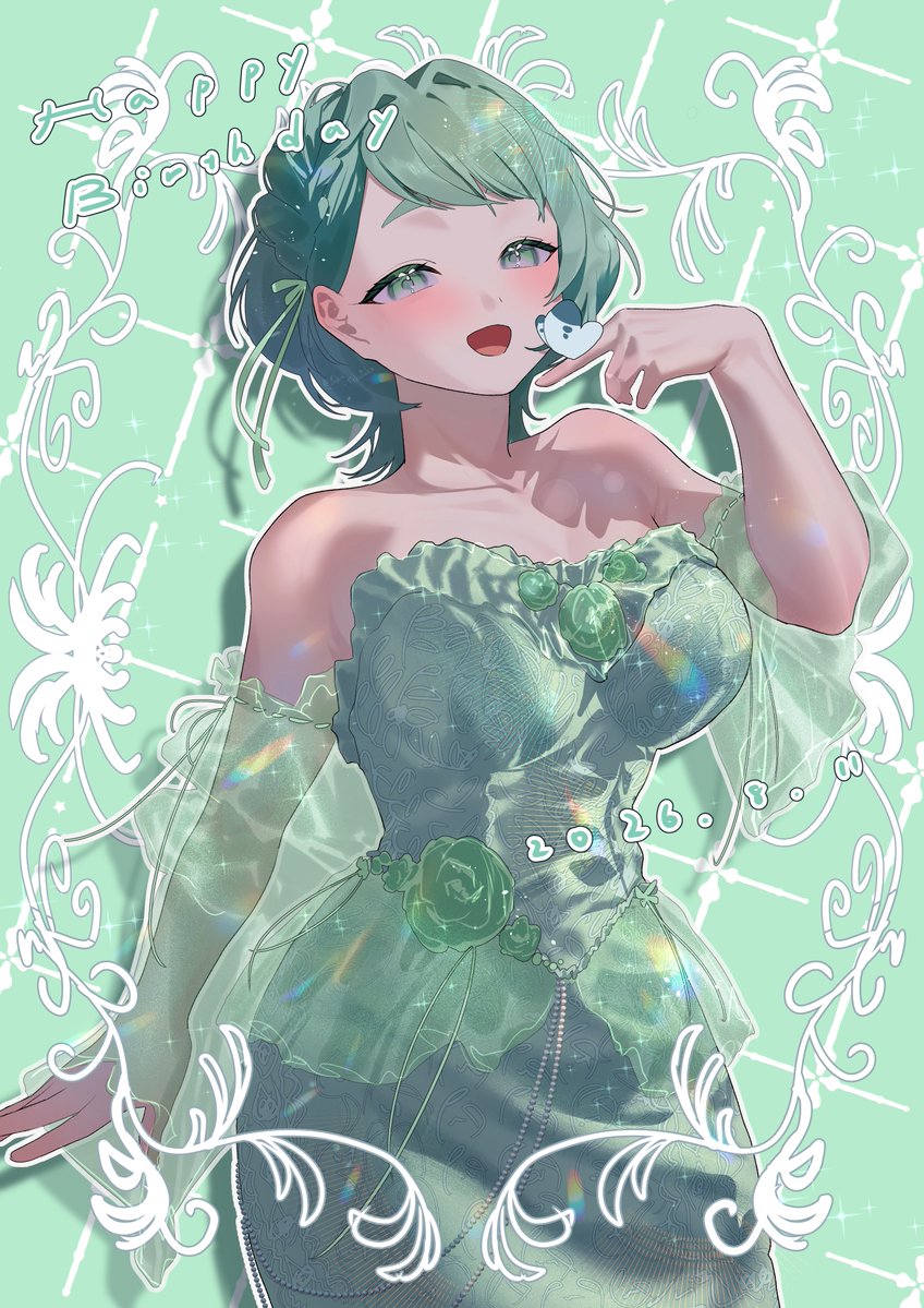 _fuku_fukufuku's tweet photo. ＃100カノファンアート
＃優敷山女生誕祭2026
やまめちゃんお誕生日おめでとう🎂 https://t.co/vAh5vvG1sz