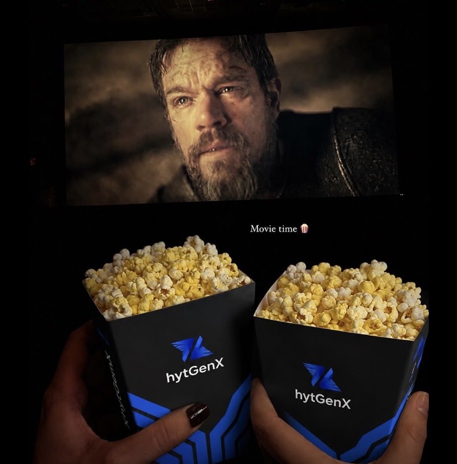 hytGenX's tweet photo. Movie nights are more than just watching a film, they're about taking a break, sharing laughs, and creating memories together.
Here's to a great evening with the @hytGenX team, where teamwork continues even after work.🍿🥤
#MovieNight #TeamCulture #hytgenx #WorkLifeBalancs https://t.co/tNoLr6qlFm