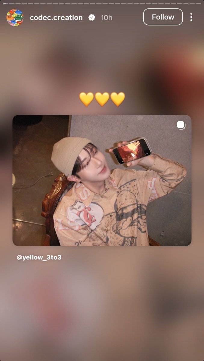 yellowwoodland's tweet photo. renjun on codec creation's ig story💛

they're a lifestyle and accessory studio that designs and sells official moomin merchandise and pop-up store items.✨️ https://t.co/B0R7XyVXWX