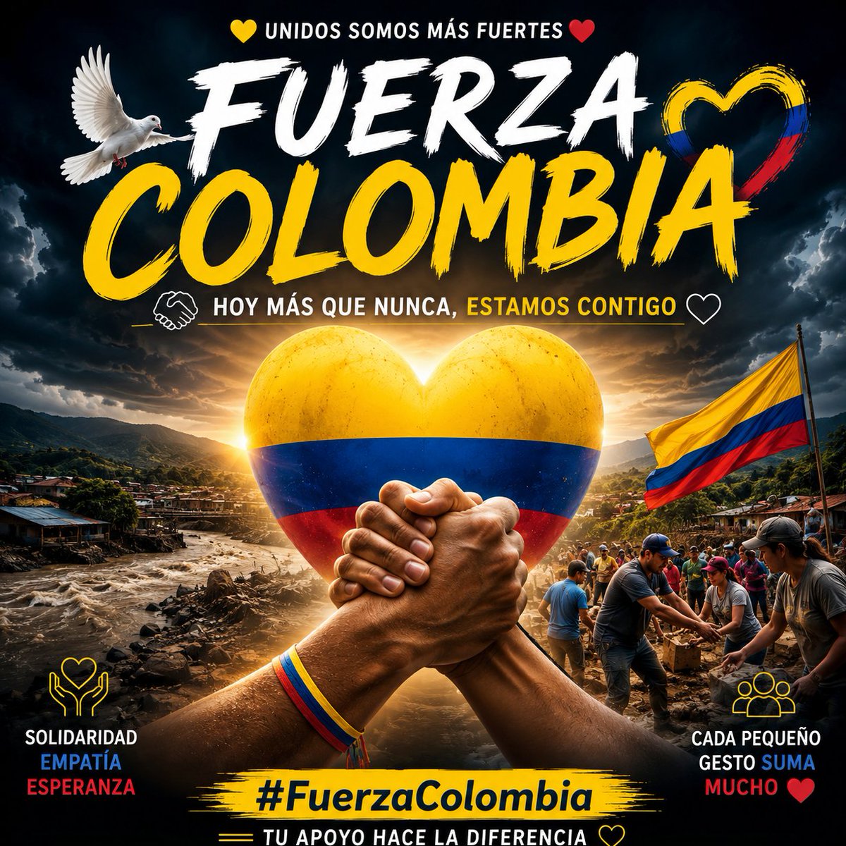 TheMutualGrowth's tweet photo. #FuerzaColombia https://t.co/ajCcHeSvqq