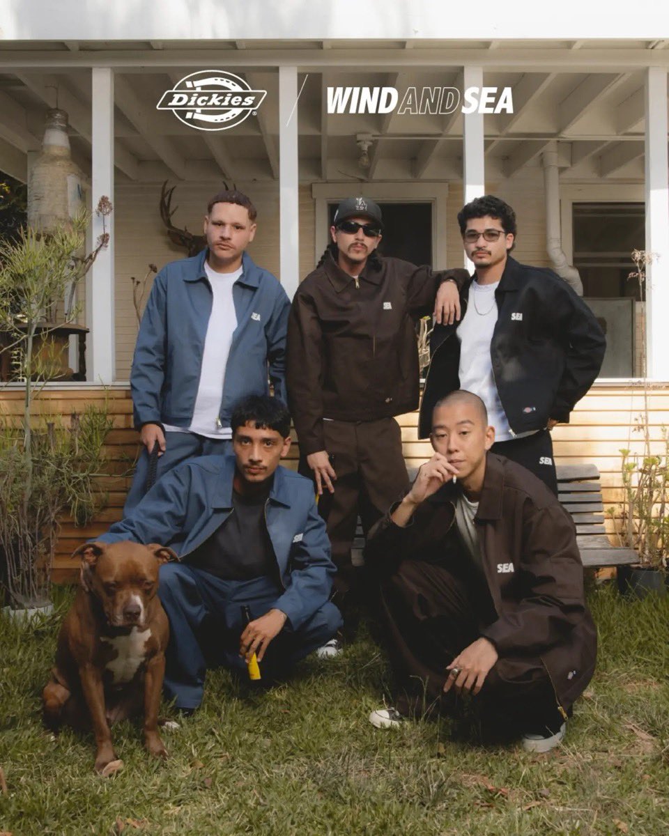 uptod4te's tweet photo. WIND AND SEA x Dickies コラボコレクション第2弾が国内8月15日（土）／8月24日（月）より発売 【 WDS ウィンダンシー ディッキーズ 】
https://t.co/Q4q05pipao https://t.co/1ib2GDe01Z