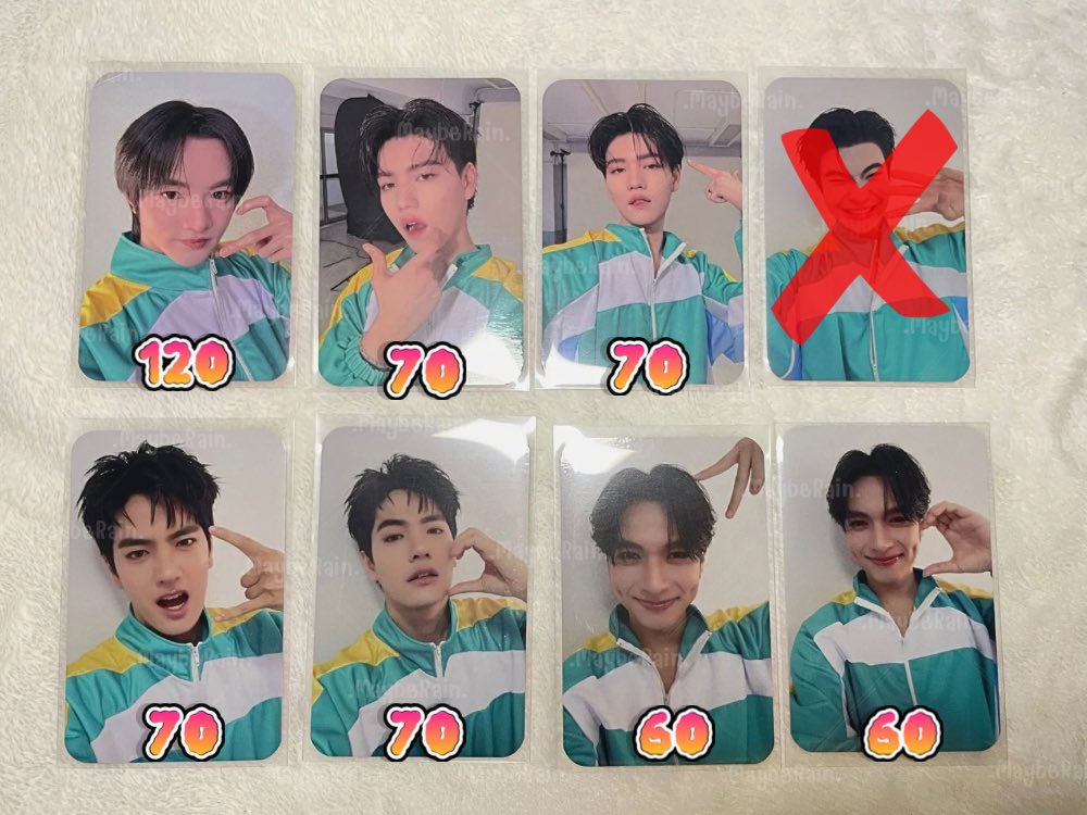 byjanzx's tweet photo. 🌧️ WTS / ปล่อยการ์ด พร้อมส่ง 🌧️

• Randome Selfie card Gen 5-6

~ ลีออน พีท นัน ฟิว ~ 

🚚 ค่าวินเหมาเหมา 40 ฿ (ไม่รวมพื้นที่ห่างไกล)

💌 สนใจสอบถามหรือสั่งซื้อ ทัก DM ได้เลยค่ะ

#ตลาดนัดdmd 
#ตลาดนัดดูมันดิ 
#DMDSportsDay26Merch https://t.co/hvF20s91RU