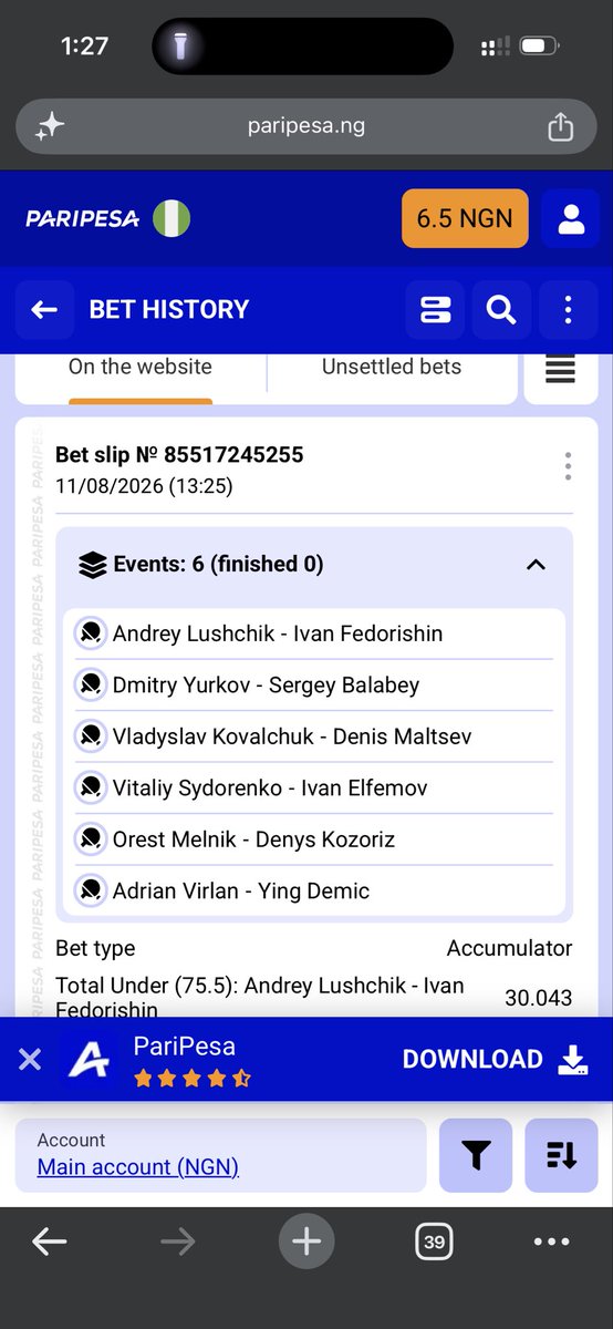 LZicoo's tweet photo. @Shegs3456 boss lets use paripesa for under game i just convert your game https://t.co/iUH1mS70dX
