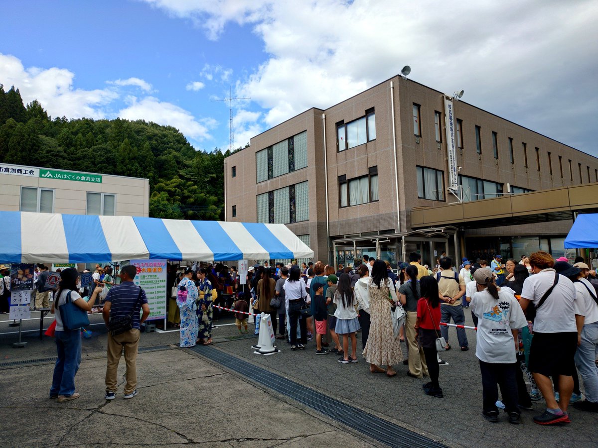 npogmf_staff's tweet photo. M取材班
本日の現場
＃道の駅くらぶち
#くらぶちの夏祭り
＃高崎市
花火は中止 https://t.co/QsYmdIa5Ad