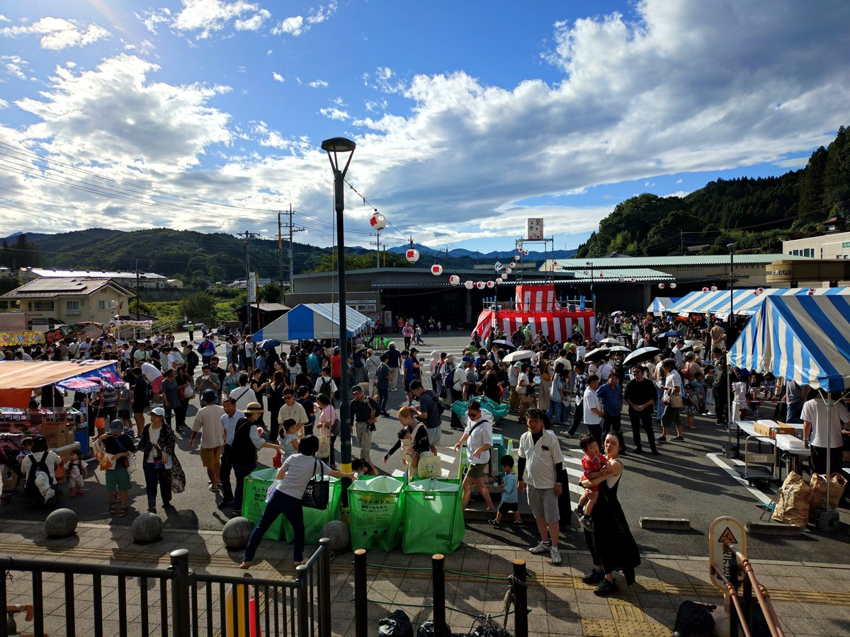npogmf_staff's tweet photo. M取材班
本日の現場
＃道の駅くらぶち
#くらぶちの夏祭り
＃高崎市
花火は中止 https://t.co/QsYmdIa5Ad