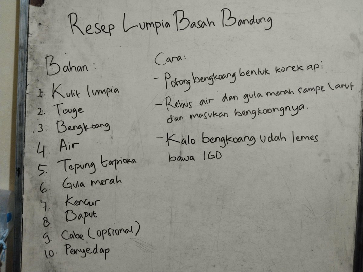 asyatchudh's tweet photo. Adanya resep plenger mau gak? https://t.co/qlD6ErPcgA