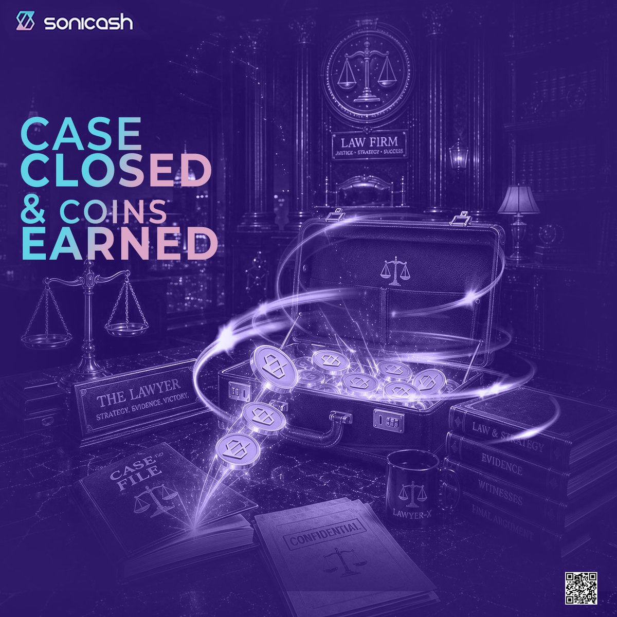 sonicash_io's tweet photo. ๐น Lawyer Soni made the right moves, won the challenge, and turned the victory into Soni Coins.
Ready to make your move?
#Sonicash #LawyerSoni #Blockchain #Web3 https://t.co/IJ9bY4yRCF