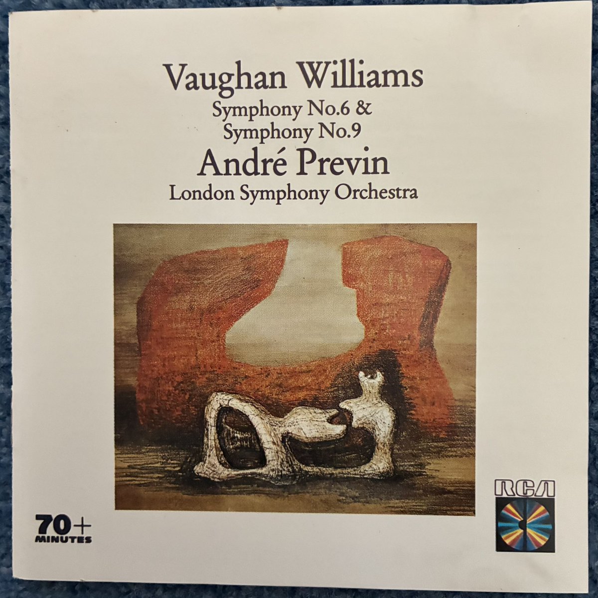 RVWSociety's tweet photo. We now move on to #AndréPrevin and the #LSO with the sixth and ninth symphonies.
#VaughanWilliams
#SymphonyNumber6
#SymphonyNumber9
#LondonSymphonyOrchestra https://t.co/hJMspMpkvK