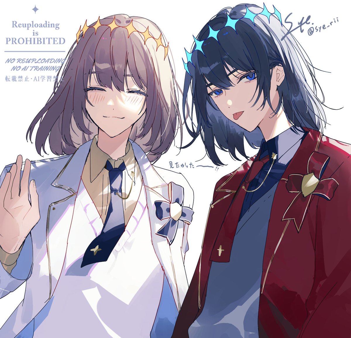 sye_rii's tweet photo. FGOフェス、制服オベロン(幻覚)の落書き https://t.co/Get0g2BevJ