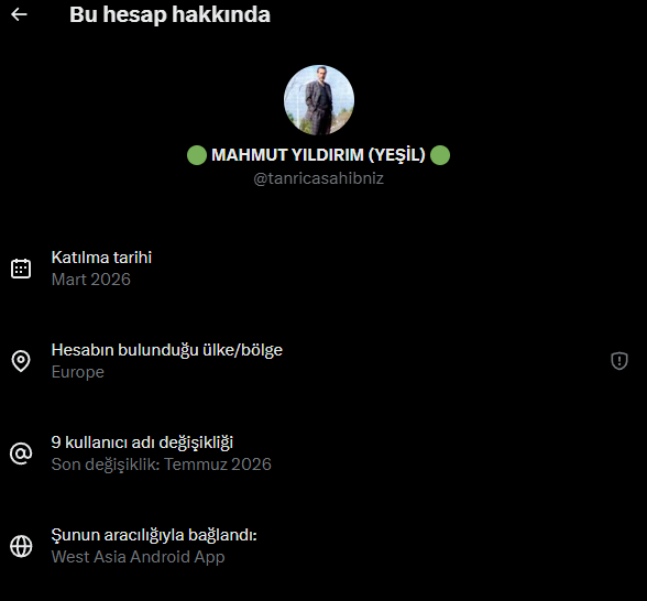 ManweTheOffical's tweet photo. @tanricasahibniz @mansuryavas06 Hayal aleminden dışarı çık islamcı oe. Arada sırada pornoya ara ver de nefes almak için dışarı çık fetö eniği. Avrupada yaşayan ben değilim. Şuna bak aq, 6 ayda 9 isim değişikliği, nasıl bir oe sin lan sen hırt?🤣
Hesaplara bak ak trollü seni. https://t.co/5L8dCDaita