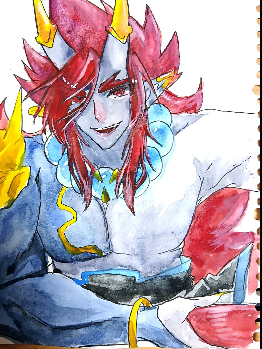 IJfhXFlHr758049's tweet photo. 久しぶりに絵の具使ったよ～ https://t.co/G6IOCJ2ayg