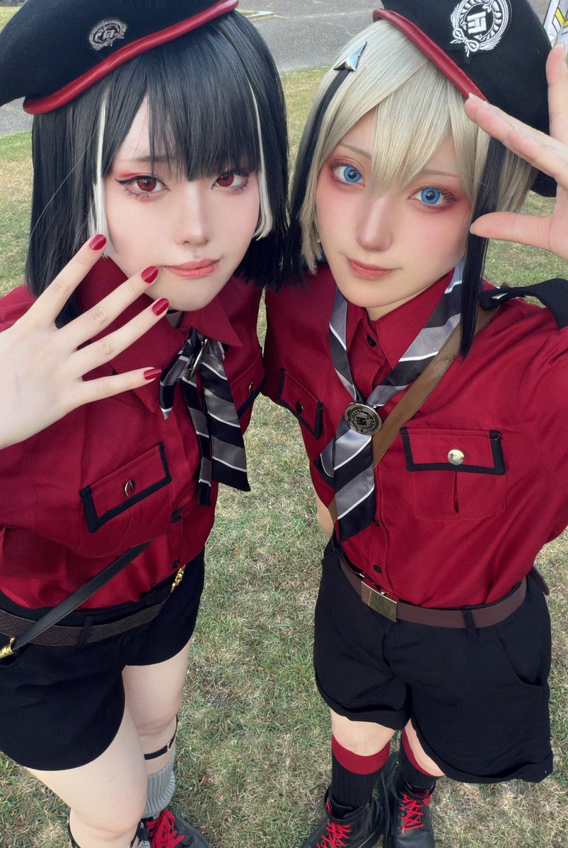 2_NiSHi4's tweet photo. cos 本日正宗併せしてました✌️
　　とても苦しかったです。
　　よな？しゃり？

 #アロフェス https://t.co/NbZr4RmhYw