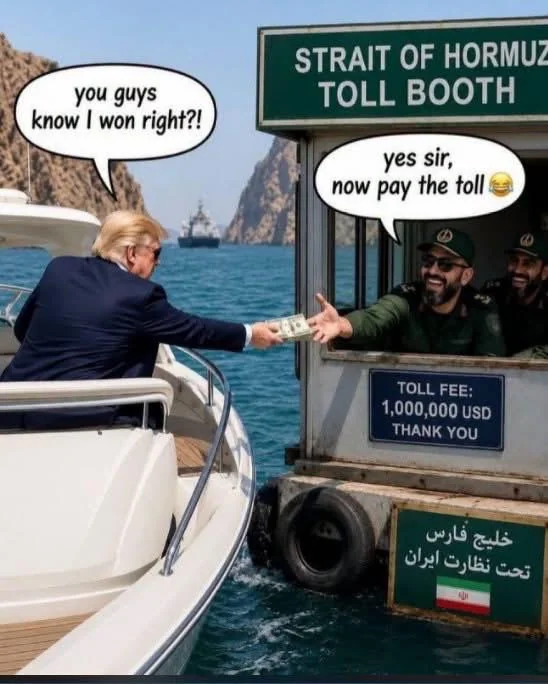 YourAnonNews's tweet photo. Trump gave Iran something better than a nuke: the realization of how much power they have over the world economy through the Strait of Hormuz. https://t.co/J7x8VfQpCZ