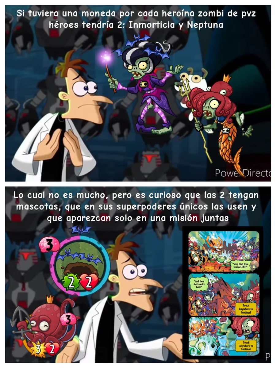 charamanti6's tweet photo. Iniciamos esta semana con memes y curiosidades de pvz héroes y una comparación con la película de Spiderman, disfruten 

#pvzagentes #pvz #pvzh #pvzfanart #pvzmemes #pvzheroes #punisher #GreenShadow #Inmorticia #memes #Spiderman #Marvel #Neptuna #Nigthcap https://t.co/dUe3YrrDzA