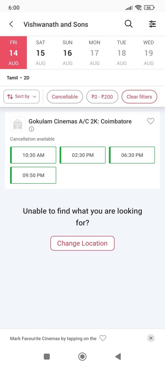 Gowtham_sfc_'s tweet photo. Gokulam cinemas The One's Fort Coimbatore #VishwanathAndSons bookings charted!♥️🔥 https://t.co/vDhWOAMDS3