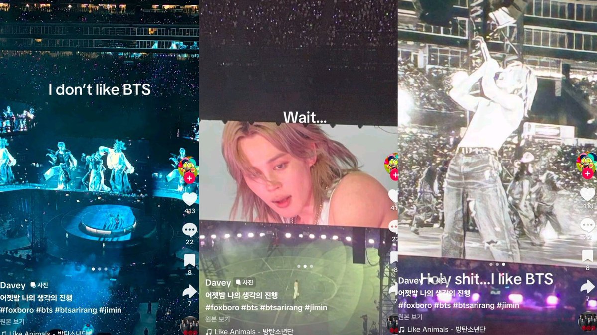 JiminLatinoFB's tweet photo. 🗣️: “No me gusta BTS”
🗣️: “Espera un momento”
🗣️: Oh Dios, me gusta BTS”

Jimin haciendo que la gente pierda la cabeza y se hagan fans, aún cuando no les gusta o gustaba BTS 👊 el “efecto Jimin” es real y todos somos testigos de cuánta gente es cautivada por el. https://t.co/VK92IdgIvN