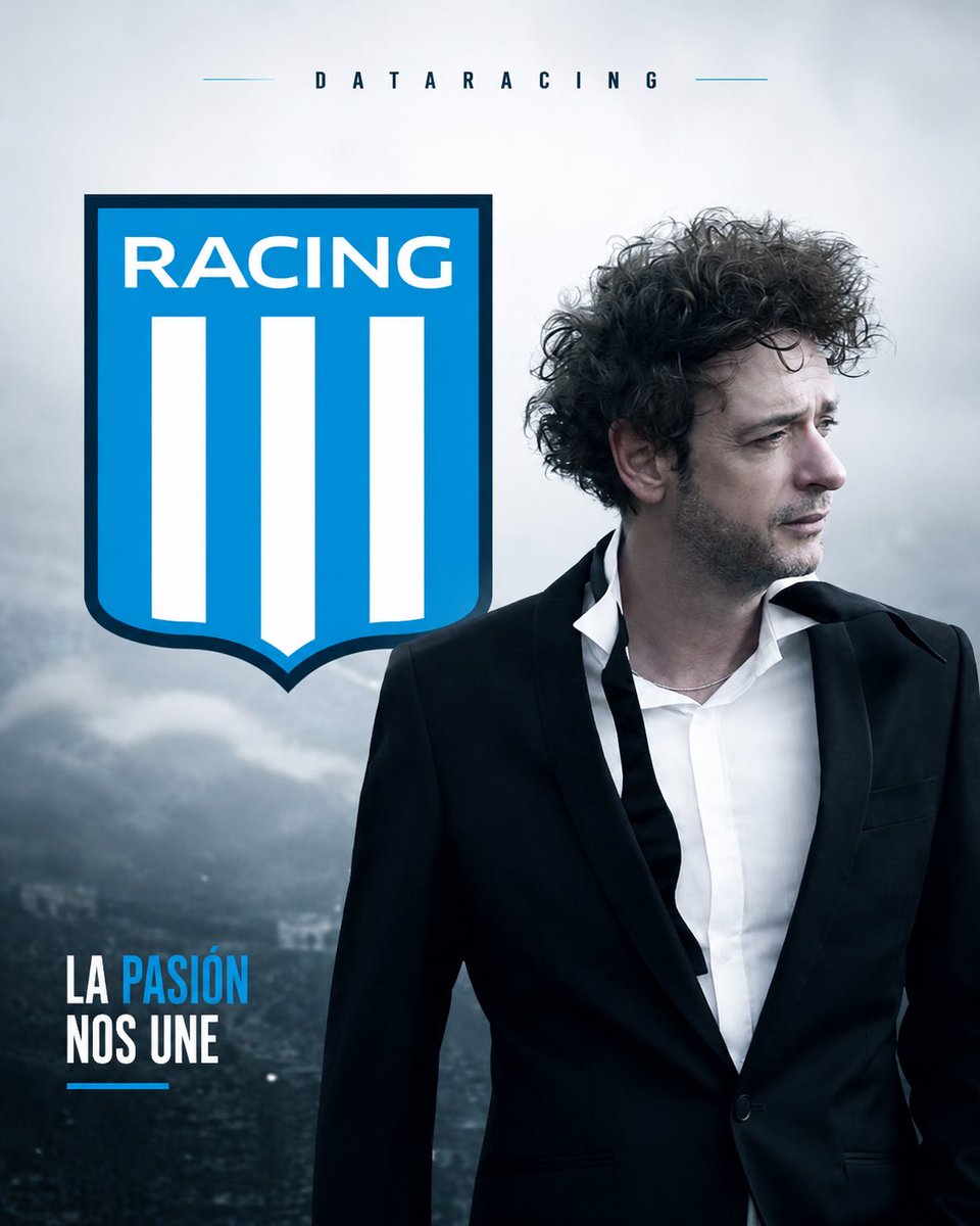 DataRacingOK's tweet photo. ♾️🩵 Hoy cumpliría 67 años GUSTAVO CERATI, uno de los artistas más grandes de la historia del Rock Nacional e hincha de RACING.

¡ETERNO, GUSTAVO! 👏🏻👏🏻👏🏻 https://t.co/CvJTofxCy2