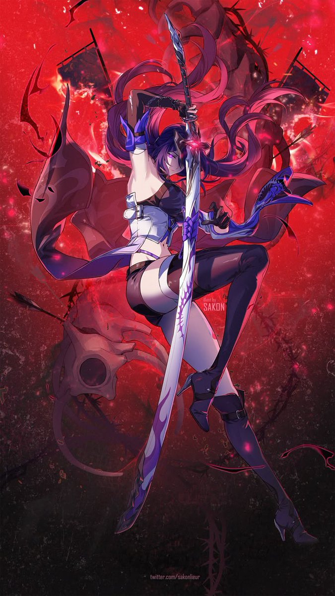 Hyposelenia_Im's tweet photo. Acheron 💜 

#HonkaiStarRail #Acheron https://t.co/tCEk9tCRoR