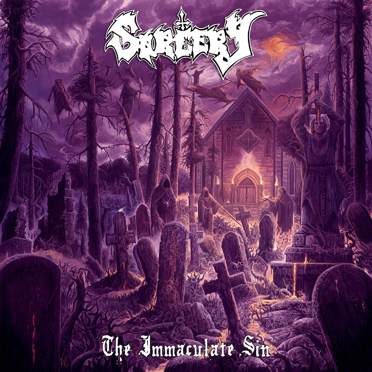 ImperativePR's tweet photo. On October 1st Sorcery will summon the dead once more with their latest album of peerless death metal mastery. The Immaculate Sin will be unleashed by Xtreem Music and a storm of chaos will ensue!
https://t.co/bBrDcfjkzr
#sorcery #xtreemmusic #theimmaculatesin #deathmetal https://t.co/zjpY8uJWav