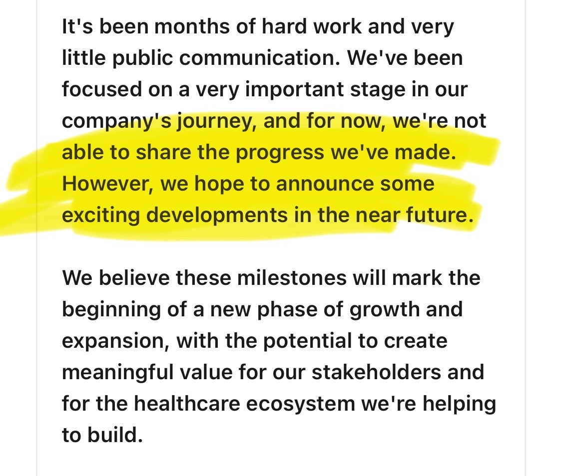 JayV80's tweet photo. $ZHDM I think that is huge post from the CEO on LinkedIn. Now that the cat is out of the bag... I wonder if he start to see "formal news"? "we hope to announce some exciting developments in the near future”

Three weeks later we see they are working with Abbott. $ABT.TO https://t.co/aYUiS7vjK9